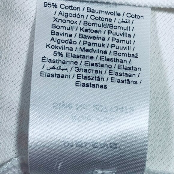 short sleeve white polol from BLEND size large - Picture 16 of 16